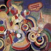 Delaunay, Robert Pay one-s respects to Belei oil painting on canvas